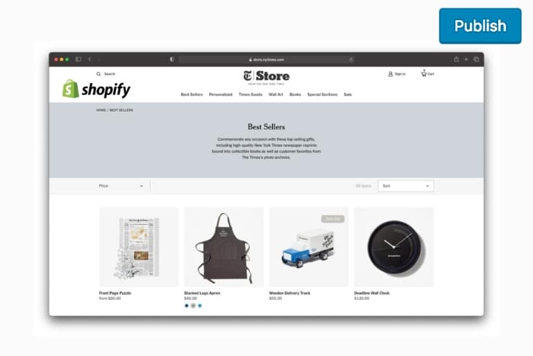 How To Publish Shopify Store