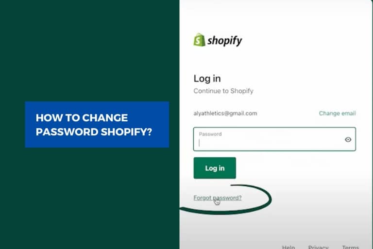 How To Change Password Shopify